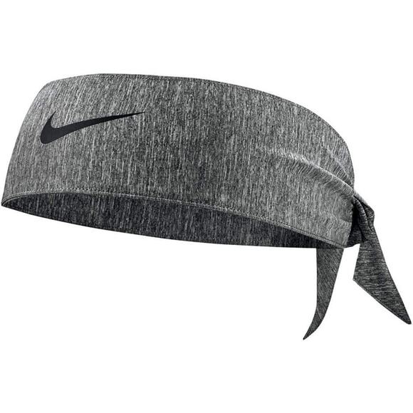 Nike Dri-Fit Head Tie 2.0 Adult Unisex Charcoal/Heather Grey/Black One Size New - Picture 1 of 8